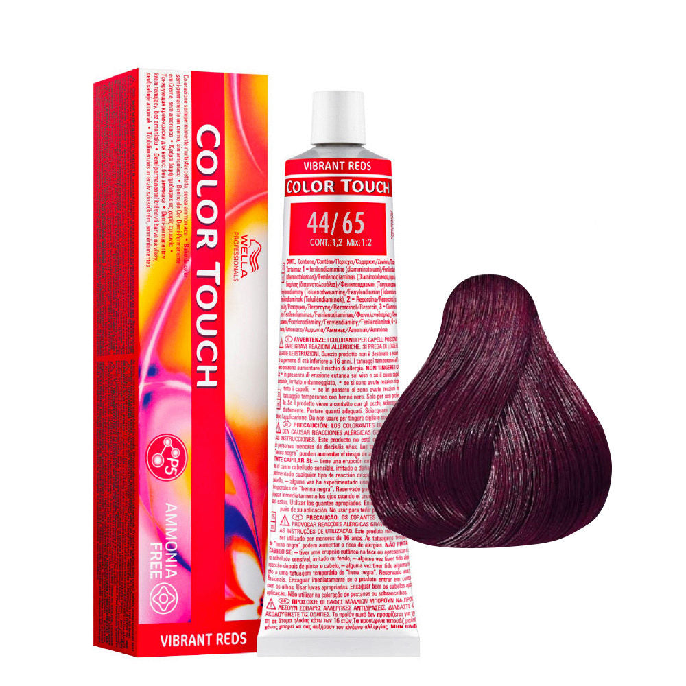 Wella Color Touch 60ml – Ammonia-Free Demi-Permanent Hair Color with Up to 70% Grey Coverage