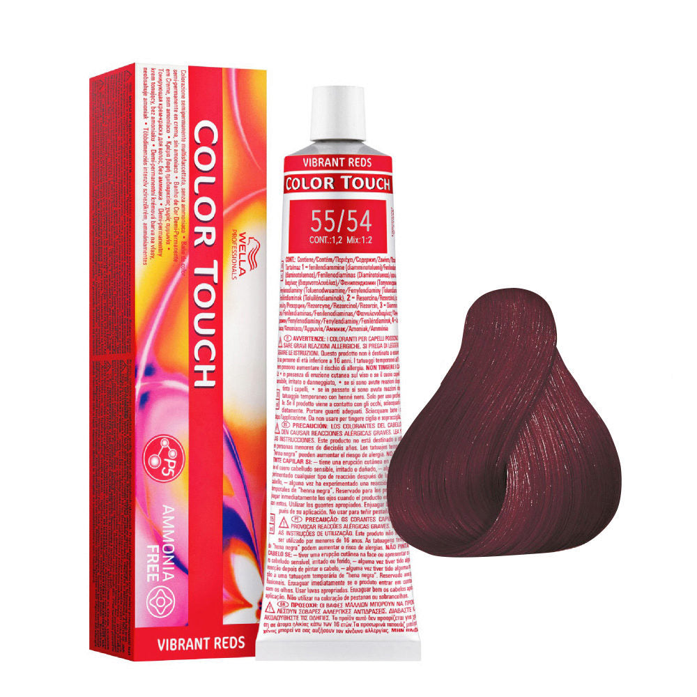 Wella Color Touch 60ml – Ammonia-Free Demi-Permanent Hair Color with Up to 70% Grey Coverage