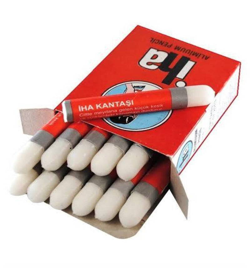 12x IHA Alum Hemastatic Stick Pencil After Shave Cut Blood Stopper