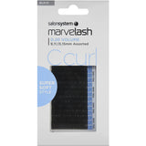 SALONSYSTEM Marvelash C Curl Lashes 0.20 Super Soft, Assorted Length (9, 11, 13, 15mm) lashes