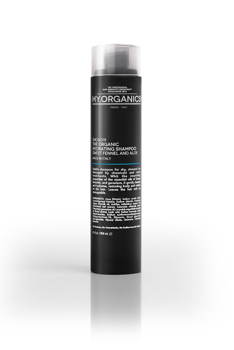 My.Organics: Hydrating Shampoo –Sweet fennel & aloe - SH03/011 250ml