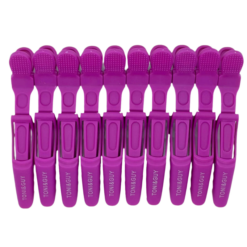 Croc Clips Purple 10PK