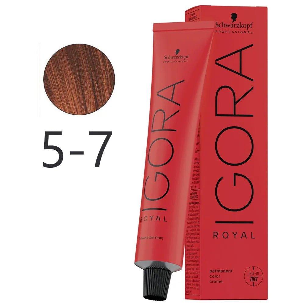 Compra Schwarzkopf Igora Royal Permanent Hair Color 5-7 Light