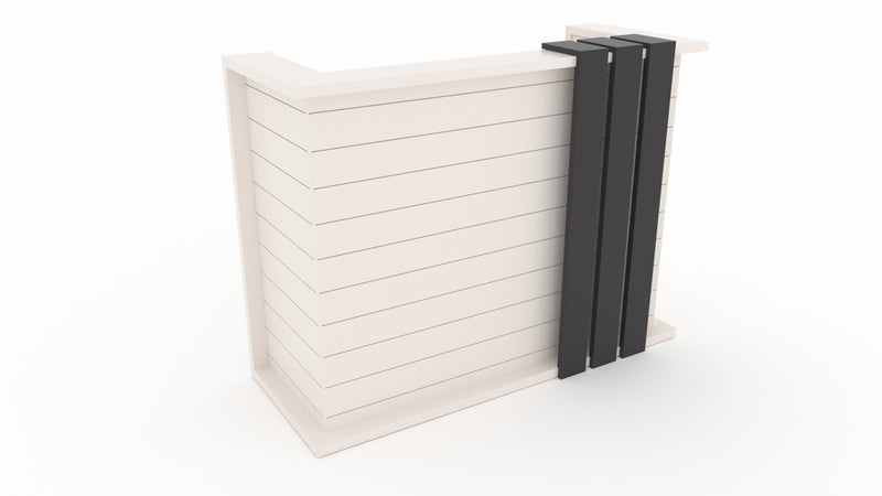 Rylee - Hairdresser Barber Reception Desk - Salon's Furniture